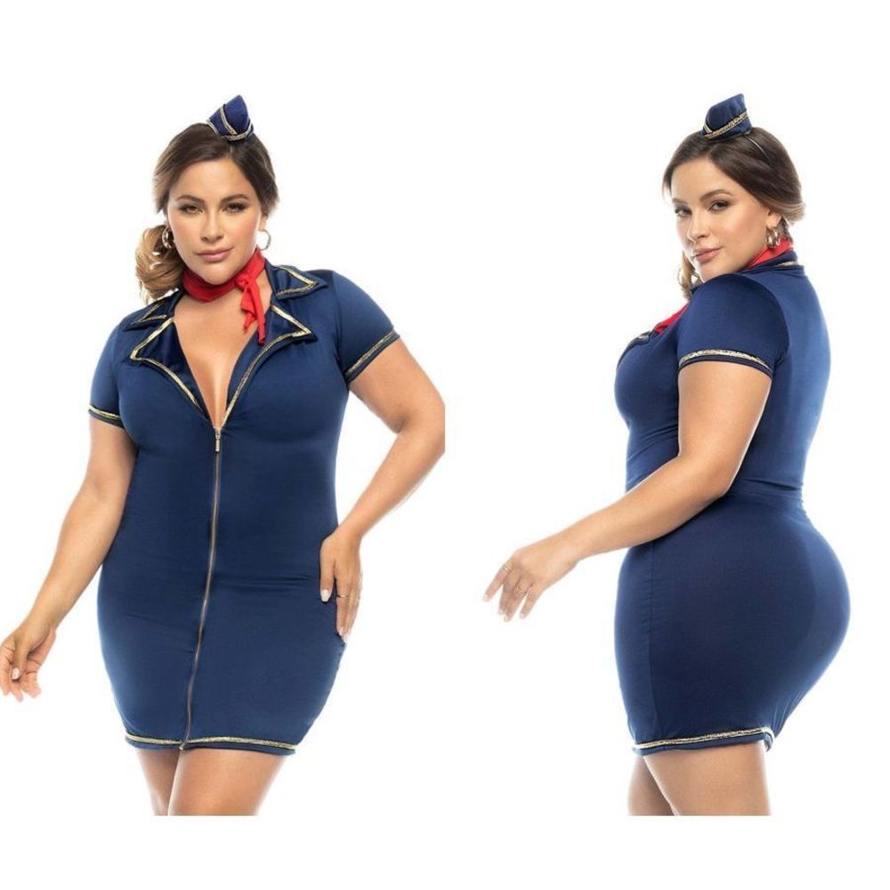 Mapale 60022X Drunk on a Plane Costume Plus Color Only Color